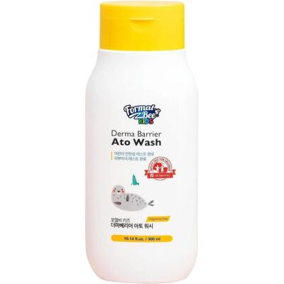 Molton Brown, Gel douche, Formal Bee, Derma Barrier Ato Wash, Nettoyant doux, Gel douche, Peaux sèches, à tendance atopique, (300 ml) - Publicité Molton Brown, Gel douche, Formal Bee, Derma Barrier Ato Wash, Nettoyant doux, Gel douche, Peaux sèches, à tendance atopique, (300 ml) - Publicité