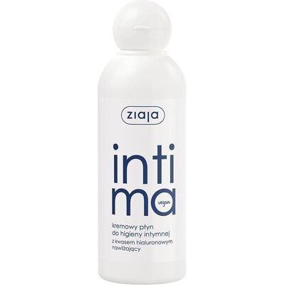 Ziaja, Soins intimes, Liquide crémeux Intima pour l'hygiène intime à base d'acide hyalucique hydratant 200Ml (Gel intime, Lotion de toilette intime, 200 ml) - Publicité Ziaja, Soins intimes, Liquide crémeux Intima pour l'hygiène intime à base d'acide hyalucique hydratant 200Ml (Gel intime, Lotion de toilette intime, 200 ml) - Publicité
