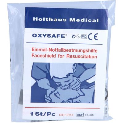 Oxysafe - DIN 13154 - FFP3 - Aide à la ventilation jetable - Publicité Oxysafe - DIN 13154 - FFP3 - Aide à la ventilation jetable - Publicité