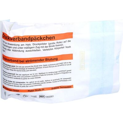 Söhngen, Kit premiers secours, Paquet de pansements compressifs Spécial 1002001 (Accessoires de trousse de secours) - Publicité Söhngen, Kit premiers secours, Paquet de pansements compressifs Spécial 1002001 (Accessoires de trousse de secours) - Publicité