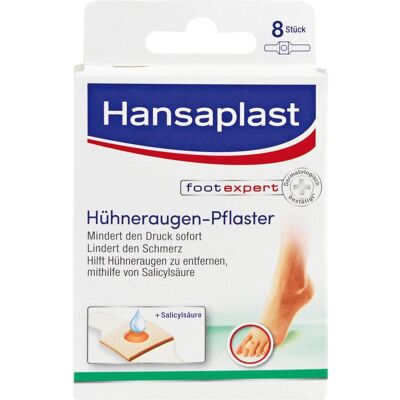 Hansaplast, Pansements, Pansement pour cors - Publicité Hansaplast, Pansements, Pansement pour cors - Publicité