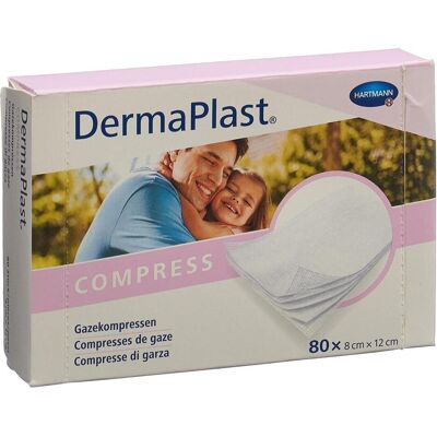 DermaPlast, Bandage médical, Compresses de gaze - Publicité DermaPlast, Bandage médical, Compresses de gaze - Publicité