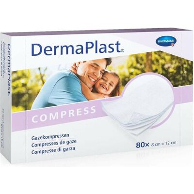 DermaPlast, Bandage médical, Compresses de gaze - Publicité DermaPlast, Bandage médical, Compresses de gaze - Publicité