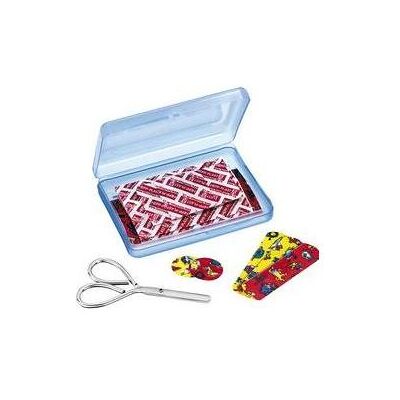 First aid only Trousse de premiers secours pour enfants - Lot de 5 - Bleu foncé - Publicité First aid only Trousse de premiers secours pour enfants - Lot de 5 - Bleu foncé - Publicité