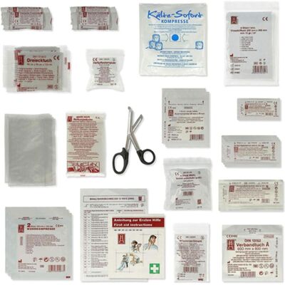 First Aid Only, Kit premiers secours, Nachfüllset DIN 13157 für Verbandkasten und -koffer (Accessoires de trousse de secours) - Publicité First Aid Only, Kit premiers secours, Nachfüllset DIN 13157 für Verbandkasten und -koffer (Accessoires de trousse de secours) - Publicité