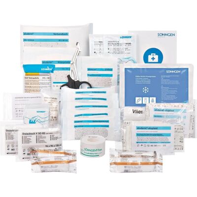 SÖHNGEN DIN 13157 Trousse de Secours Orange Blanc - Trousse de Secours - Publicité SÖHNGEN DIN 13157 Trousse de Secours Orange Blanc - Trousse de Secours - Publicité