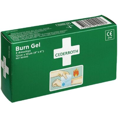 Cederroth, Kit premiers secours, Burn Gel (Accessoires pour trousse de secours) - Publicité Cederroth, Kit premiers secours, Burn Gel (Accessoires pour trousse de secours) - Publicité
