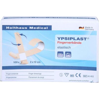 Bandage pour doigt élastique de couleur chair Ypsiplast - Fingerverband - Publicité Bandage pour doigt élastique de couleur chair Ypsiplast - Fingerverband - Publicité