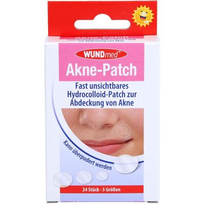WUNDmed Modèle Patch hydrocolloïde pour l'acné - 24 pièces - Publicité WUNDmed Modèle Patch hydrocolloïde pour l'acné - 24 pièces - Publicité