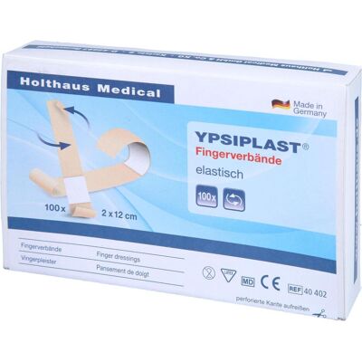 Bandage pour doigt élastique de couleur chair Ypsiplast - Fingerverband - Publicité Bandage pour doigt élastique de couleur chair Ypsiplast - Fingerverband - Publicité