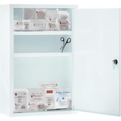 FIRST AID ONLY Armoire de Premiers Secours DIN 13169 blanc - Armoire Médicale - Publicité FIRST AID ONLY Armoire de Premiers Secours DIN 13169 blanc - Armoire Médicale - Publicité