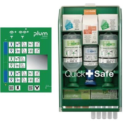 Plum, Kit premiers secours, Boîte QuickSafe Complete (Accessoires de trousse de secours) - Publicité Plum, Kit premiers secours, Boîte QuickSafe Complete (Accessoires de trousse de secours) - Publicité
