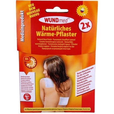 WUNDmed Patch Chauffant Naturel - Soulagement Musculaire & Articulations - Publicité WUNDmed Patch Chauffant Naturel - Soulagement Musculaire & Articulations - Publicité