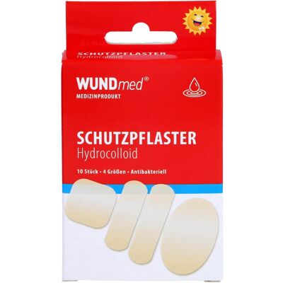 Axisis, Pansements, Pansement adhésif Hydrocolloid 4 tailles, 10 pces PFL (10x) - Publicité Axisis, Pansements, Pansement adhésif Hydrocolloid 4 tailles, 10 pces PFL (10x) - Publicité