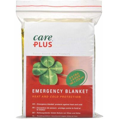 Care Plus, Kit premiers secours, Couverture de sauvetage (Accessoires de trousse de secours) - Publicité Care Plus, Kit premiers secours, Couverture de sauvetage (Accessoires de trousse de secours) - Publicité