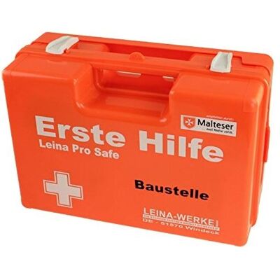 LEINA-WERKE Trousse de premiers secours Pro Safe Baustelle DIN 13157 - First Aid Kit - Publicité LEINA-WERKE Trousse de premiers secours Pro Safe Baustelle DIN 13157 - First Aid Kit - Publicité