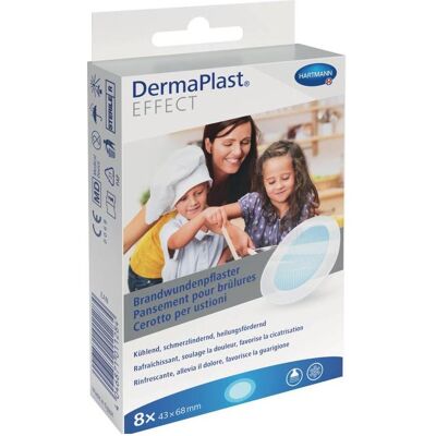 DermaPlast, Pansements, Effect Pansements pour brûlures (8x) - Publicité DermaPlast, Pansements, Effect Pansements pour brûlures (8x) - Publicité