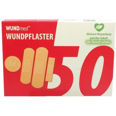 Wundmed, Pansements, Pansements adhésifs Megabox 50 pcs. en 4 tailles (50x) - Publicité Wundmed, Pansements, Pansements adhésifs Megabox 50 pcs. en 4 tailles (50x) - Publicité