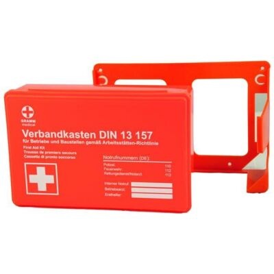 GRAMM medical, Kit premiers secours, Mallettes de premiers secours MINI pour entreprises (Trousse de secours) - Publicité GRAMM medical, Kit premiers secours, Mallettes de premiers secours MINI pour entreprises (Trousse de secours) - Publicité
