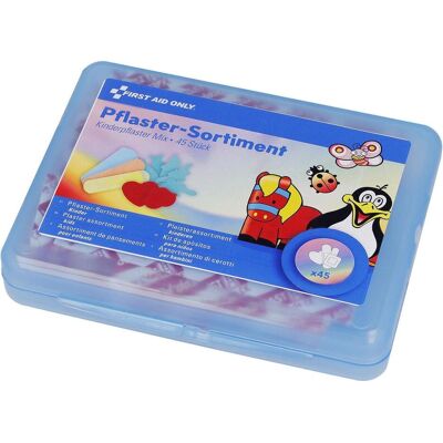 First Aid Only, Pansements, Pflasterbox Kids Gross (45x) - Publicité First Aid Only, Pansements, Pflasterbox Kids Gross (45x) - Publicité
