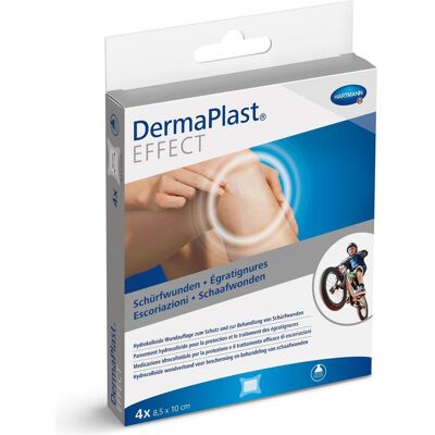 DermaPlast, Pansements, Effet (4x) - Publicité DermaPlast, Pansements, Effet (4x) - Publicité