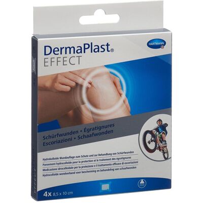 DermaPlast, Pansements, Effet (4x) - Publicité DermaPlast, Pansements, Effet (4x) - Publicité