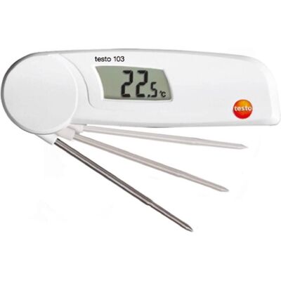 Testo, Thermomètre pour barbecue, Thermomètre à insertion - Publicité Testo, Thermomètre pour barbecue, Thermomètre à insertion - Publicité