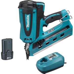 Makita, Agrafeuse + pistolet à clous, Cloueur à gaz sans fil 7.2 V GN900SE (Pistolet à clous) - Publicité Makita, Agrafeuse + pistolet à clous, Cloueur à gaz sans fil 7.2 V GN900SE (Pistolet à clous) - Publicité