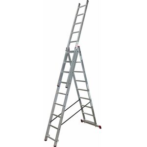 Échelle Multi-usage Corda - Argent - 3x9 Détails - 250cm - Publicité Échelle Multi-usage Corda - Argent - 3x9 Détails - 250cm - Publicité