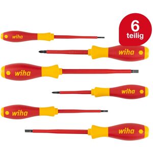 Wiha, Tournevis, Schraubendreher Set SoftFinish electric (Recouvrement cruciforme Phillipps (PH), Vis fendues) - Publicité Wiha, Tournevis, Schraubendreher Set SoftFinish electric (Recouvrement cruciforme Phillipps (PH), Vis fendues) - Publicité