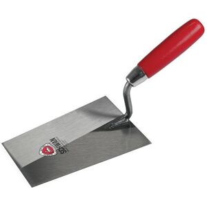 Schwan, Truelle + spatule, Truelle tyrolienne Longueur 315 mm Largeur 125 mm Manche en bois, col en S Acier inoxydable trempé (12.50 cm) - Publicité Schwan, Truelle + spatule, Truelle tyrolienne Longueur 315 mm Largeur 125 mm Manche en bois, col en S Acier inoxydable trempé (12.50 cm) - Publicité