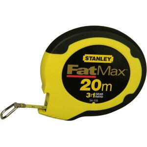 Stanley Outil de mesure de longueur, Mètre ruban à capsule FatMax™, acier (20 m) - Publicité Stanley Outil de mesure de longueur, Mètre ruban à capsule FatMax™, acier (20 m) - Publicité