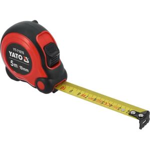 Yato, Outil de mesure de longueur, Mètre ruban YT-71076 (5 m) - Publicité Yato, Outil de mesure de longueur, Mètre ruban YT-71076 (5 m) - Publicité