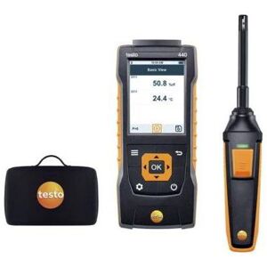 Testo, Détecteur, 440 Anémomètre +1370 (Température-TC) °C, +150 (Température-NTC) °C Température maxi, humidité, T (Appareil de mesure de la température) - Publicité Testo, Détecteur, 440 Anémomètre +1370 (Température-TC) °C, +150 (Température-NTC) °C Température maxi, humidité, T (Appareil de mesure de la température) - Publicité