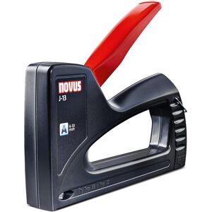 Novus, Agrafeuse + pistolet à clous, Tacker à la main J-13 A (Agrafeuse) - Publicité Novus, Agrafeuse + pistolet à clous, Tacker à la main J-13 A (Agrafeuse) - Publicité