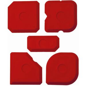 Dedra, Truelle + spatule, Spatules en silicone 15B087, 5 pièces - Publicité Dedra, Truelle + spatule, Spatules en silicone 15B087, 5 pièces - Publicité