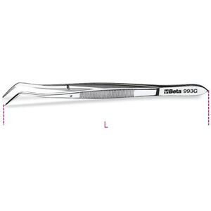 Beta Tools, Pince à épiler, Pincette à angle aigu (BE993G) - Publicité Beta Tools, Pince à épiler, Pincette à angle aigu (BE993G) - Publicité