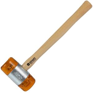 Dönges, Marteau, Marteau en plastique avec manche en frêne verni, 60 mm, jaune (1340 g) - Publicité Dönges, Marteau, Marteau en plastique avec manche en frêne verni, 60 mm, jaune (1340 g) - Publicité