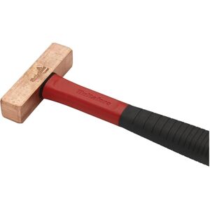 Marteau en cuivre Hultafors CU 300 - Poignée en caoutchouc - 400g - Publicité Marteau en cuivre Hultafors CU 300 - Poignée en caoutchouc - 400g - Publicité