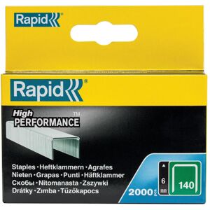 Rapid, Attaches, Type 140 Pince à fil plat 6 mm (2000x) - Publicité Rapid, Attaches, Type 140 Pince à fil plat 6 mm (2000x) - Publicité