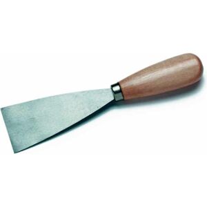 Cimco, Truelle + spatule, Spatule de peintre 50 x 205 mm, en acier, lame rectifiée, avec manche ovale en bois (5 cm) - Publicité Cimco, Truelle + spatule, Spatule de peintre 50 x 205 mm, en acier, lame rectifiée, avec manche ovale en bois (5 cm) - Publicité