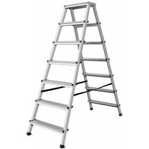 Awtools, Échelle, Aw Drabina Taboret 7 Stopni 125kg (Échelle deux plans, Escabeau) - Publicité Awtools, Échelle, Aw Drabina Taboret 7 Stopni 125kg (Échelle deux plans, Escabeau) - Publicité