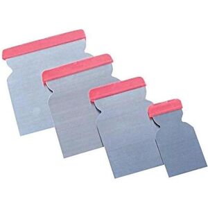 Trufa, Truelle + spatule, Jeu de spatules japonaises 4 pièces acier 1 spatule de chaque 50/80/100/120 mm dans un sachet tra... Publicité Trufa, Truelle + spatule, Jeu de spatules japonaises 4 pièces acier 1 spatule de chaque 50/80/100/120 mm dans un sachet tra... Publicité