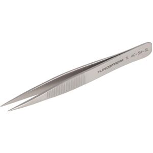 Bahco Pince à épiler, Pince à épiler de haute précision en acier inoxydable de type AC avec poignées dentelées et pointes - Publicité Bahco Pince à épiler, Pince à épiler de haute précision en acier inoxydable de type AC avec poignées dentelées et pointes - Publicité