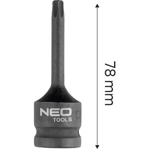 Neo, Clé à douille + douilles, Douille de force T30 (1/2") - Publicité Neo, Clé à douille + douilles, Douille de force T30 (1/2") - Publicité