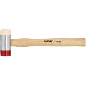 Yato, Marteau, Pu & Nylon Heads Mallet W.Wood.Handle 45 (660 g) - Publicité Yato, Marteau, Pu & Nylon Heads Mallet W.Wood.Handle 45 (660 g) - Publicité