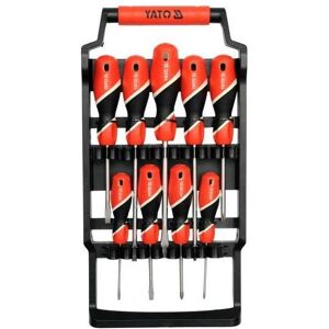 Yato, Tournevis, Jeu De Tournevis 9pcs (Escale, Recouvrement cruciforme Phillipps (PH)) - Publicité Yato, Tournevis, Jeu De Tournevis 9pcs (Escale, Recouvrement cruciforme Phillipps (PH)) - Publicité