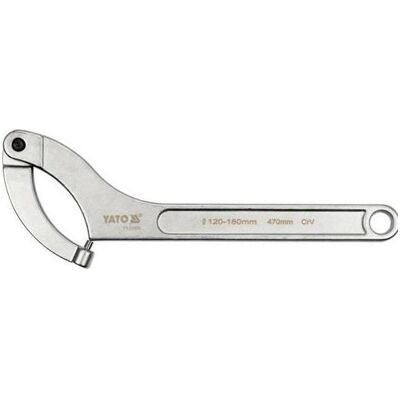 Yato, Clé à molette, 120-180mm (120 mm, 124 mm, 125 mm, 130 mm, 135 mm, 140 mm, 142 mm, 145 mm, 150 mm, 155 mm, 160 mm, 165 mm, 170 mm, 175 mm, 180 mm) - Publicité Yato, Clé à molette, 120-180mm (120 mm, 124 mm, 125 mm, 130 mm, 135 mm, 140 mm, 142 mm, 145 mm, 150 mm, 155 mm, 160 mm, 165 mm, 170 mm, 175 mm, 180 mm) - Publicité