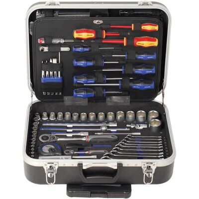 Kit d'outils compact Projahn - 130 pièces avec trolley - Publicité Kit d'outils compact Projahn - 130 pièces avec trolley - Publicité