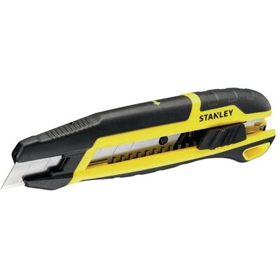 Stanley Cutter, Cutter 18mm avec curseur (Cutters) - Publicité Stanley Cutter, Cutter 18mm avec curseur (Cutters) - Publicité